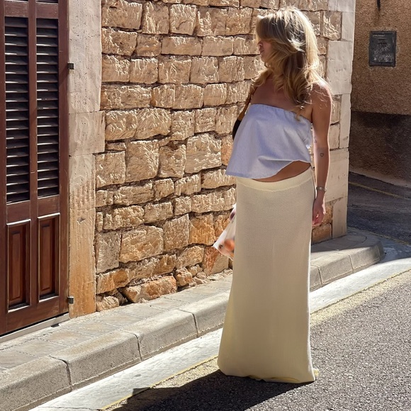 Djerf Avenue Dresses & Skirts - Brand New (NWT) Djerf Avenue Principessa Skirt Cream